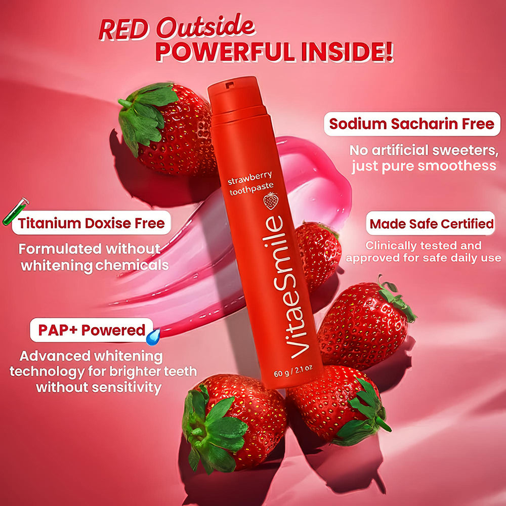 VitaeSmile Erdbeer Zahnpasta